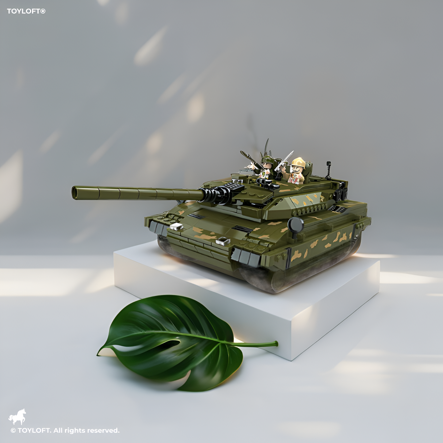 Military Tank Building Blocks Set - 784 PCS Army Toy with Soldier Minifigures | STEM Construction Toy for Kids & Creative Play TV5107.