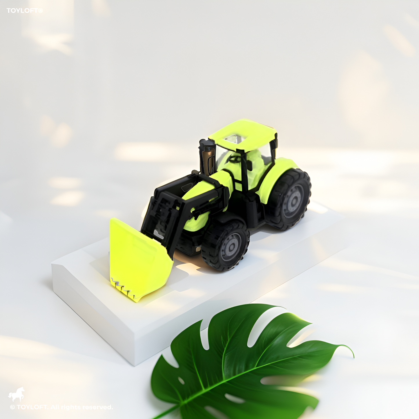 JCB Excavator Construction Toy for Kids with Movable Arm LMI15488.