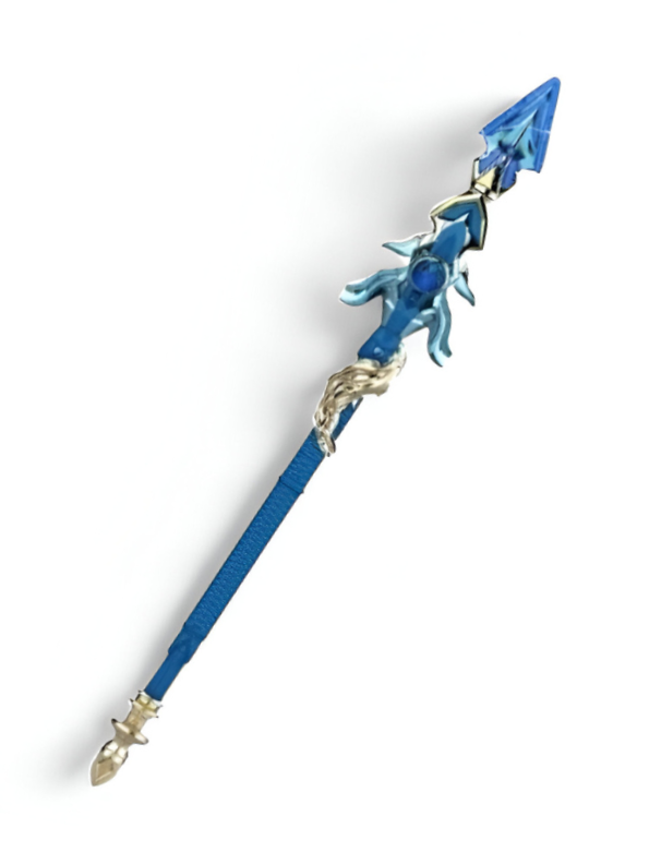 Blue Crystal Mage Staff Miniature - Icy Water Element Weapon NX12494
