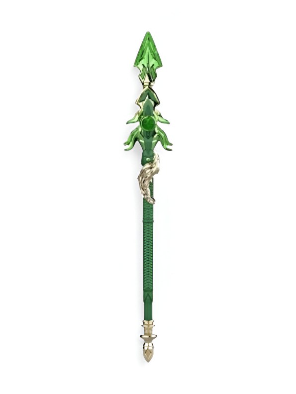 Green Crystal Miniature Staff Prop - Nature / Poison Element Collectible NX12494