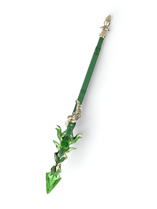 Green Crystal Miniature Staff Prop - Nature / Poison Element Collectible NX12494