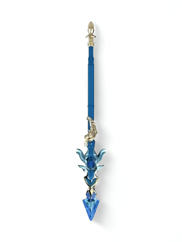 Blue Crystal Mage Staff Miniature - Icy Water Element Weapon NX12494