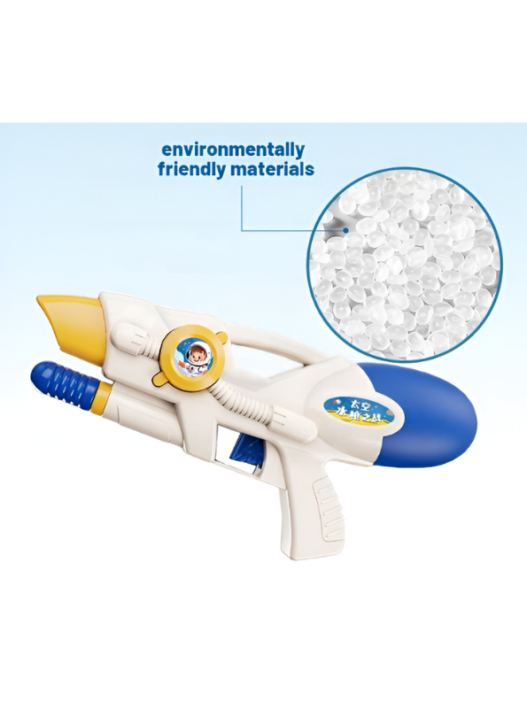Cosmic Astro Water Gun Toy Blaster – Astro Pichkari for Holi & Outdoor Summer Fun | Kids Water Shooter Orange LMI14374.