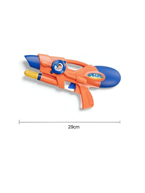 Cosmic Astro Water Gun Toy Blaster – Astro Pichkari for Holi & Outdoor Summer Fun | Kids Water Shooter Orange LMI14374.