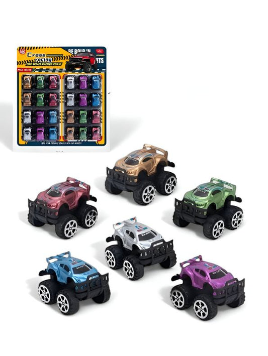 Cross Racing Off-Road Racing Team Car Pack – 6 Color Packs | Custom Diecast  for Collectors & Kids LMI15037.