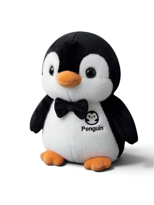 Cuddly Penguin Plush Toy with Bow Tie – 10-Inch Soft Stuffed Animal ST16760.