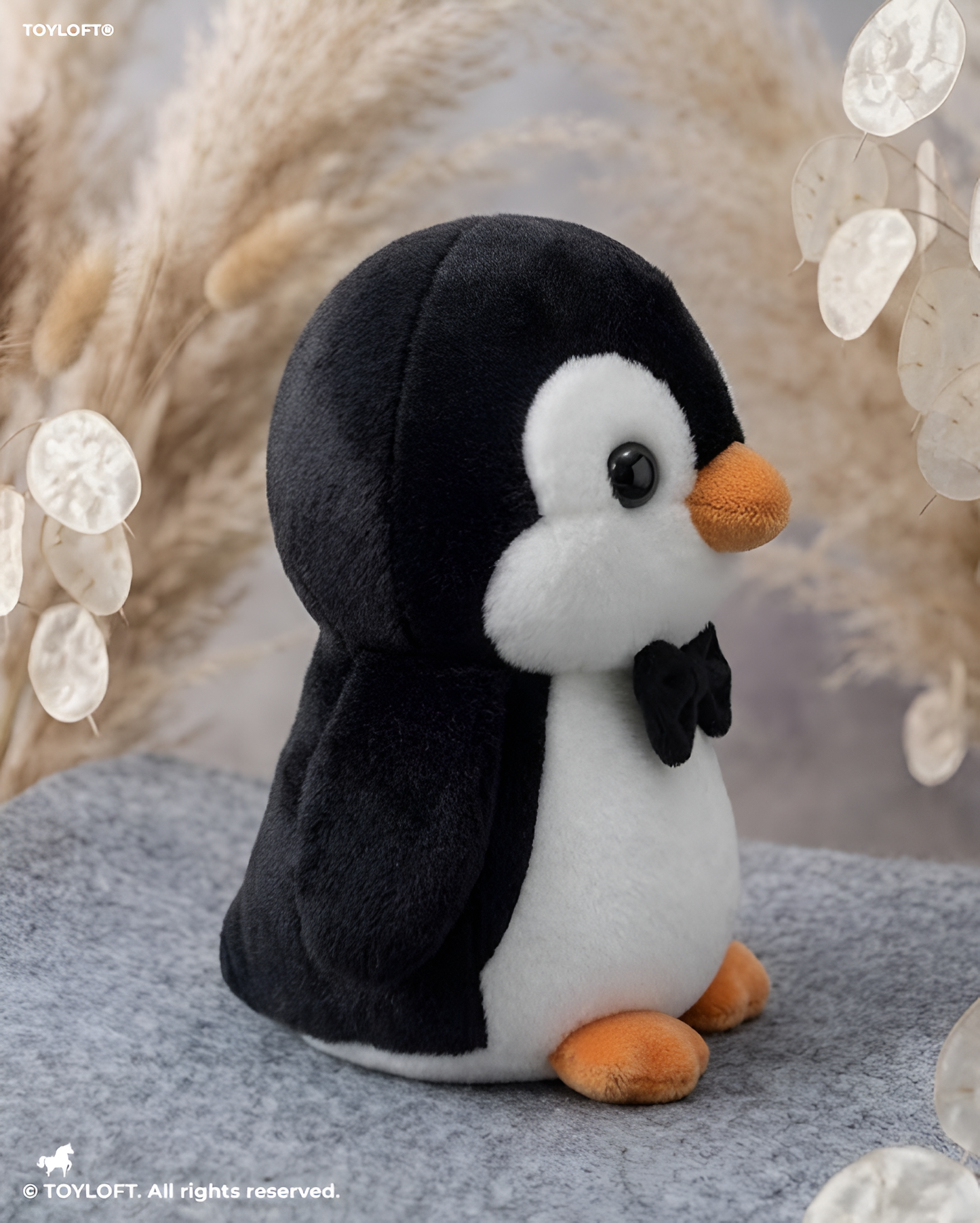 Cuddly Penguin Plush Toy with Bow Tie – 10-Inch Soft Stuffed Animal ST16760.