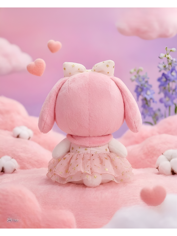 Cute 10-Inch Pink Bunny Plush Toy ST15440.