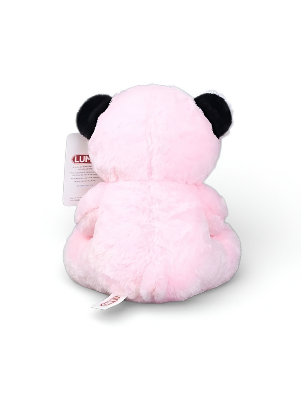 Cute 21cm Plush Stuffed Teddy with Red & Black Heart ST16170.