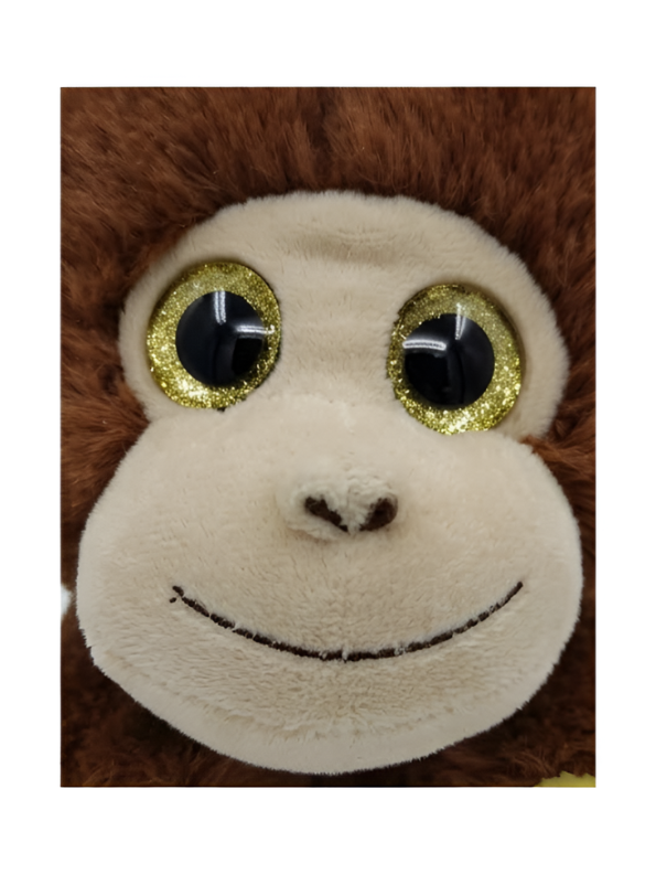 Cute 6-Inch Brown Monkey Plush Toy ST14952.