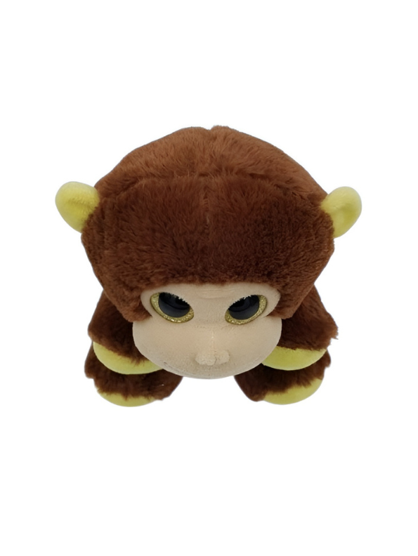 Cute 6-Inch Brown Monkey Plush Toy ST14952.
