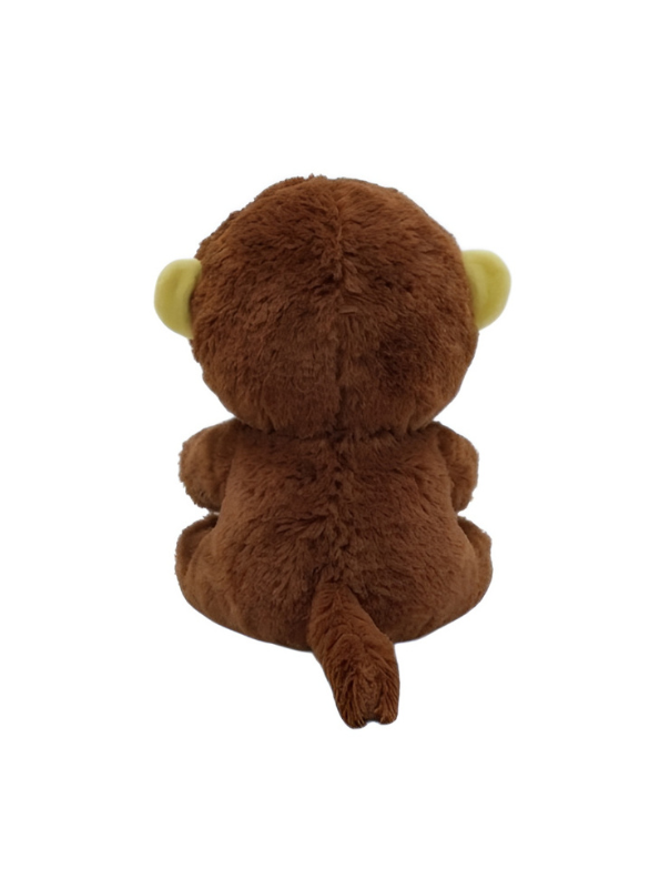 Cute 6-Inch Brown Monkey Plush Toy ST14952.