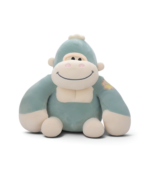 Cute 8-Inch Gorilla Stuffed Animal Plush Toy Green ST11456.