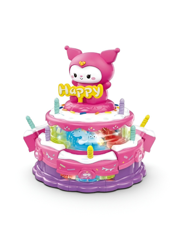 Cute Cake Lomi Musical Rotating Toy with Lights and Music (Ages 3+) TV7274