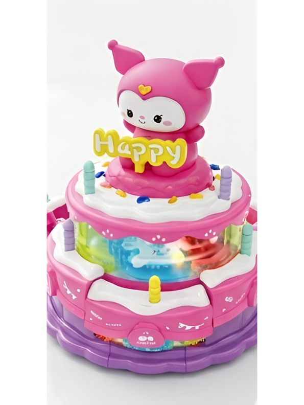 Cute Cake Lomi Musical Rotating Toy with Lights and Music (Ages 3+) TV7274