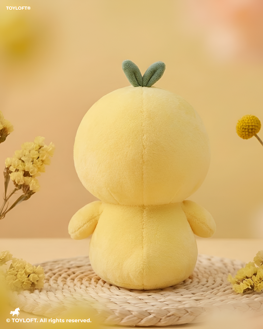 Cute Chick Plush Toy – 10-Inch Soft Stuffed Duckling with Bowtie, Adorable Soft Toy for Kids ST15748