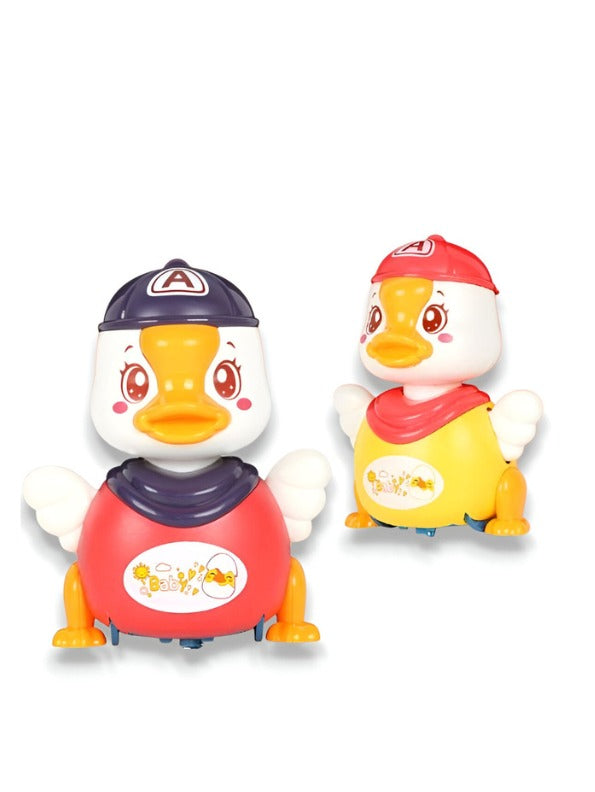 Cute Duck Interactive Walking Toy for Toddlers | Musical & Dancing Duck Toy with Wings | Fun Creative Gift for Babies.