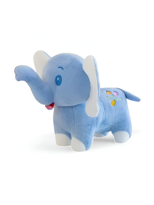 Cute Elephant Soft Toy - 10-inch Plush Stuffed Animal for Kids LMI14151.