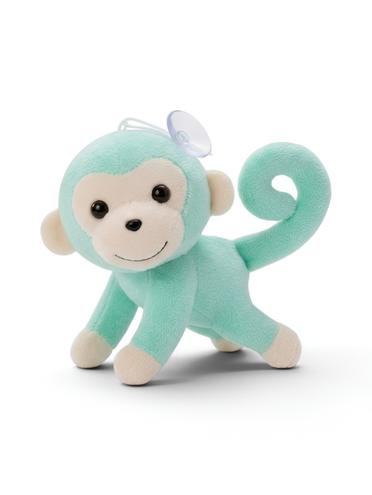 Cute Mint Green Monkey Plush Toy – 7-Inch Soft Stuffed Animal for Kids & Toddlers ST11917