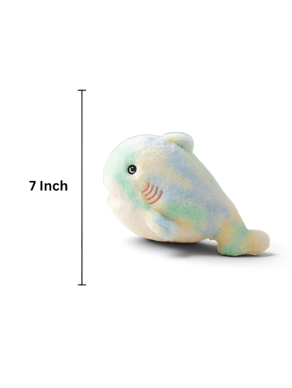 Cute Pastel Tie-Dye Fish Soft Toy 7 Inch ST14737.
