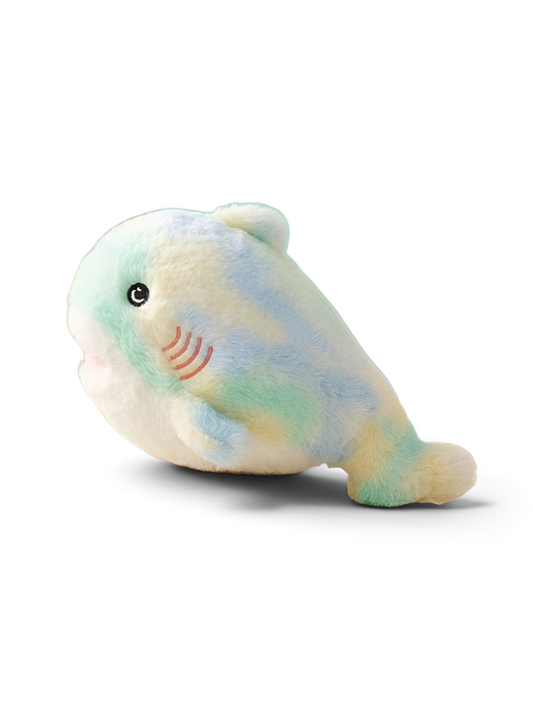 Cute Pastel Tie-Dye Fish Soft Toy 7 Inch ST14737.