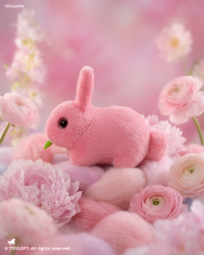 Cute Pink Bunny Stuffed Plush Toy – 7 Inch Soft Rabbit for Kids ST11955