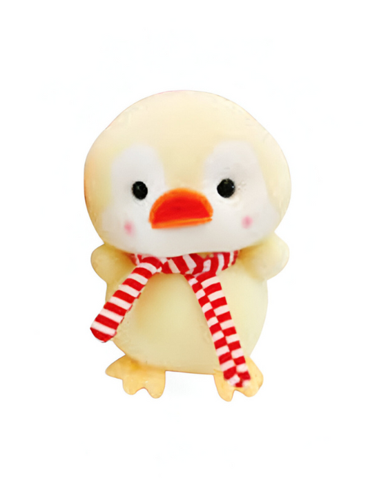 Cute Yellow Duck Stuffed Animal with Blue Scarf, 7-Inch Plush Toy for Kids LMI11603.