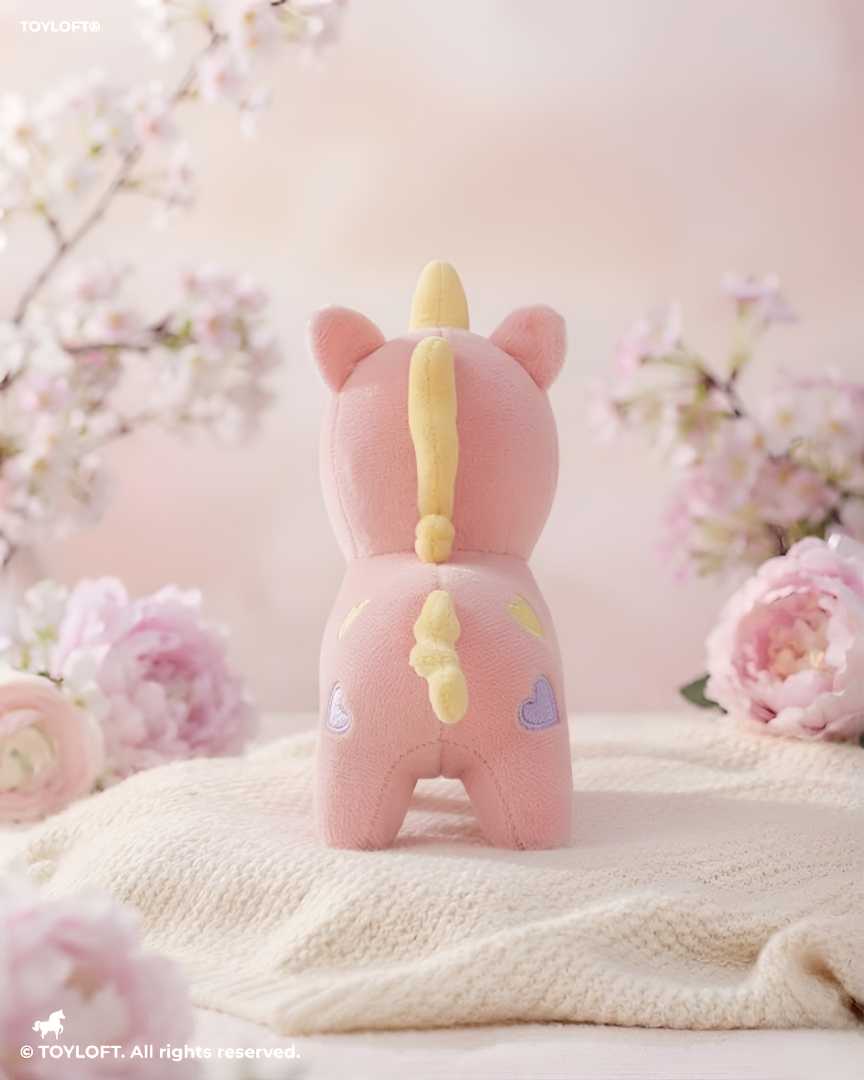 Cute Pink Unicorn Dinosaur Stuffed Animal Plush Soft Toy ST9625