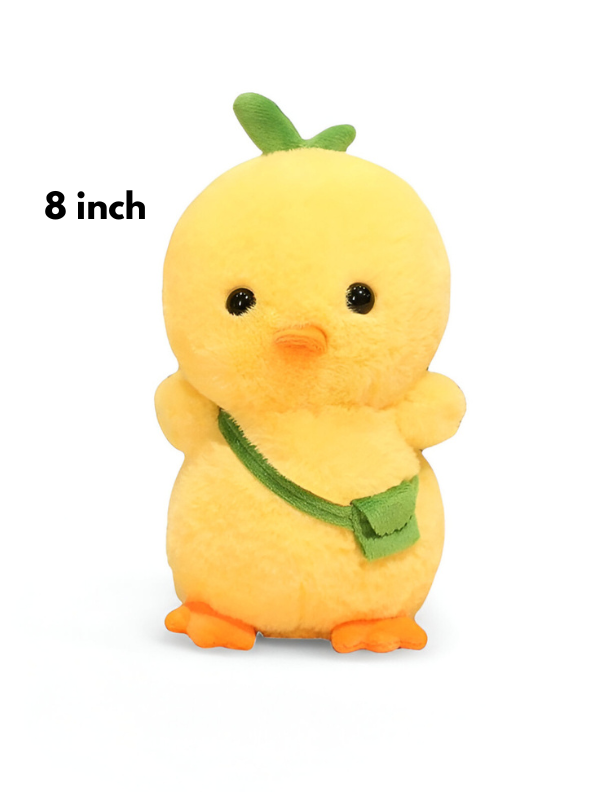 Cute Yellow Duck 8-Inch Plush Toy for Kids | Soft & Cuddly Stuffed Animal LMI11447.