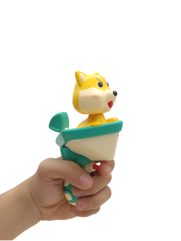 Cute Shiba Inu Water Gun Toy - Kids Pichkari Water Blaster | Shiba Dog Water Pistol for Holi & Outdoor Fun LMI11304.