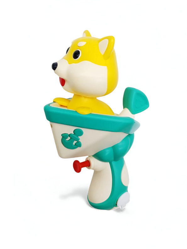 Cute Shiba Inu Water Gun Toy - Kids Pichkari Water Blaster | Shiba Dog Water Pistol for Holi & Outdoor Fun LMI11304.