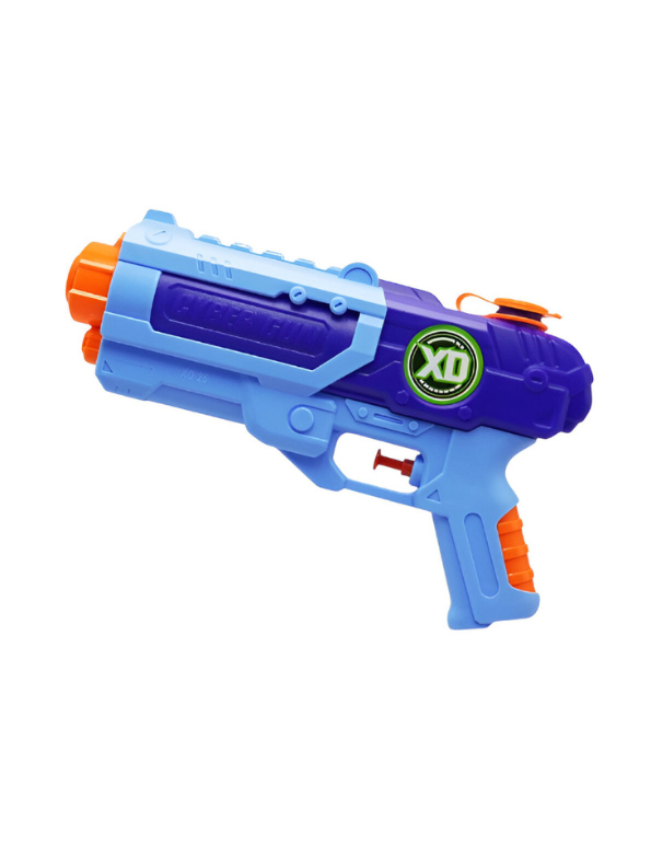 CyberWave – High-Pressure Cyber Water Gun | Strong Outdoor Pichkari for Holi & Summer Play Blue LMI12034.