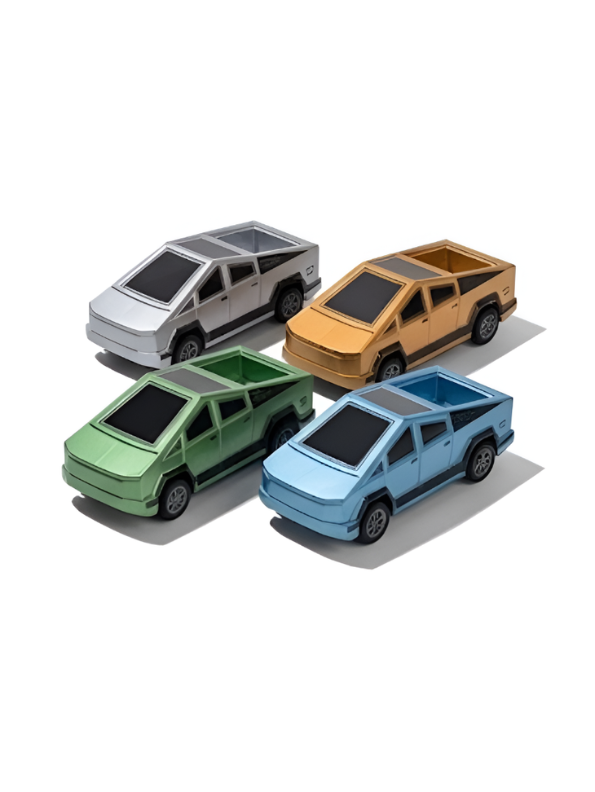 Cybertruck Pull-Back Toy Car Set LMI15697.
