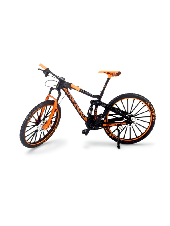 CycloCraft Mini Showpiece Mountain Bike – Alloy Bicycle Decoration for Cycling Lovers & Bike Racers.