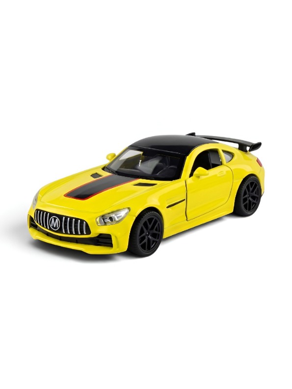 Mercedes-AMG GT R Sports Car Model 1:36 Scale Diecast Car Model with Openable Doors LMI15653