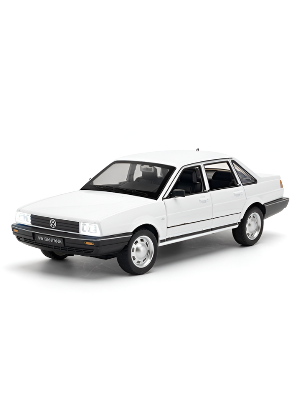 Volkswagen Santana 1:24 Diecast Car - Vintage Metal Model Toy Classic Collectible Toy Vehicle TV6752