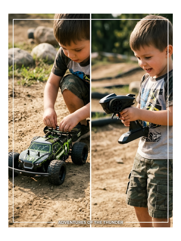 2.4GHz RC Thunderstorm Racing Car – 1:14 Scale High-Speed Off-Road Buggy for Kids & Adults | LMI15590