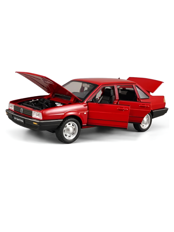 Volkswagen Santana B2 1:24 Scale Diecast Replica – Red Collector Edition Miniature TV6752