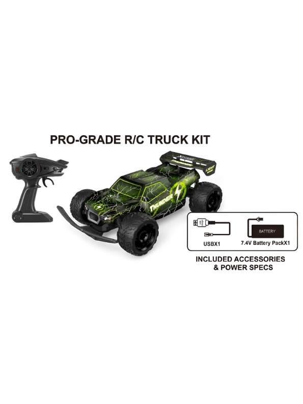 2.4GHz RC Thunderstorm Racing Car – 1:14 Scale High-Speed Off-Road Buggy for Kids & Adults | LMI15590