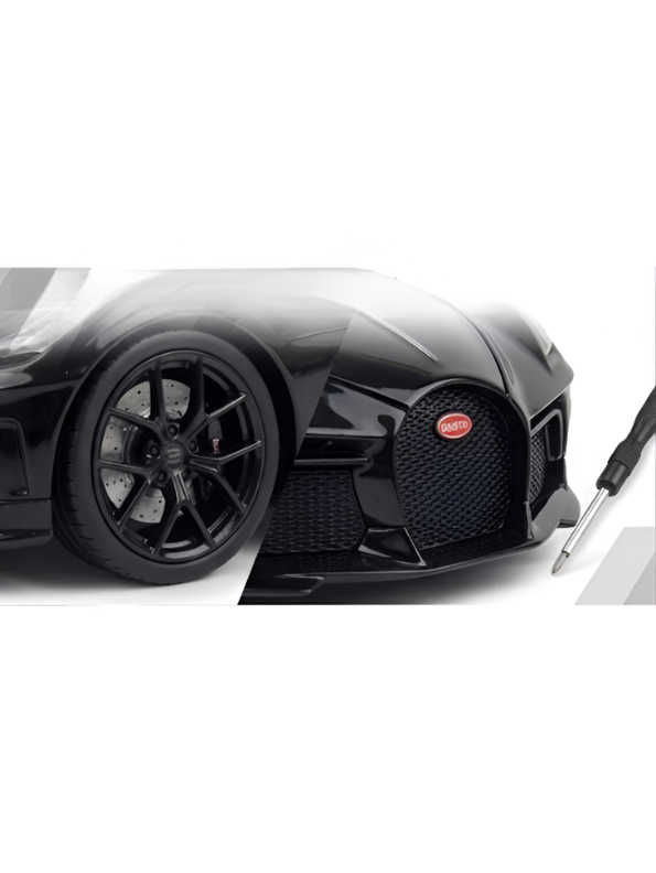 Diecast Supercar Set 1:36 Scale | 4-Pack Mini Ferrari & Bugatti Toy Models with Opening Doors & Engine Bay LMI11200