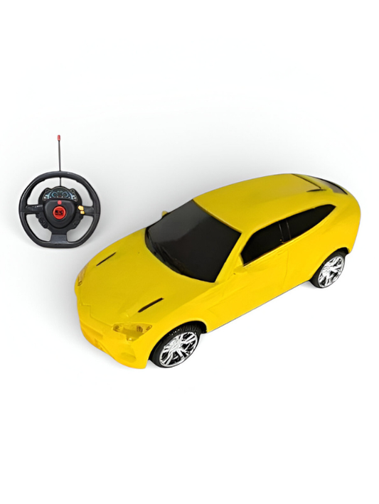 RC Remote Control Sports Car for Kids, 1:20 Scale Diecast Racing Toy with Steering Wheel Controller, Full Function Radio Control Car for Boys & Girls LMI11370