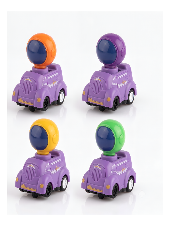 DIY Outer Space Railcar Track Puzzle Toy Set – 28-Piece Interlocking Flexible Track Play Mat with Automatic Astronaut Car, STEM Educational Building Toy TV4700.