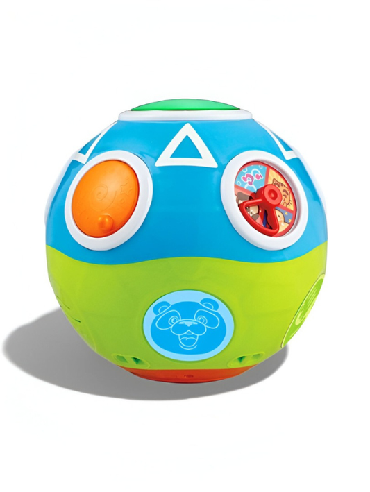 Interactive Musical Activity Ball Toy for Toddlers – Early Learning Sensory Ball with Lights, Animal Sounds & Motor Skills Development NX11245