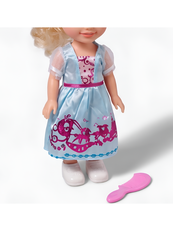 Pretty Princess Mini Doll Gift Set – Includes Mirror, Comb & Accessories LMI11751