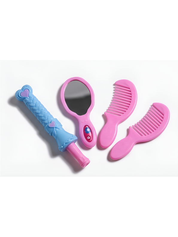 Pretty Princess Mini Doll Gift Set – Includes Mirror, Comb & Accessories LMI11751
