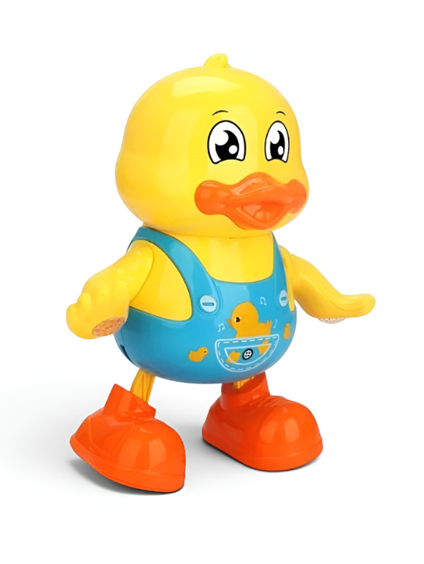 Dancing Duck Toy with Music & LED Lights – Interactive Walking Toy LMI15126.