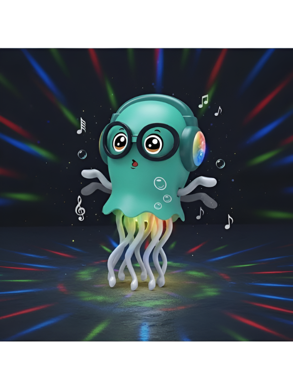 Dancing Jellyfish Toy with LED Lights & Music TV6435.