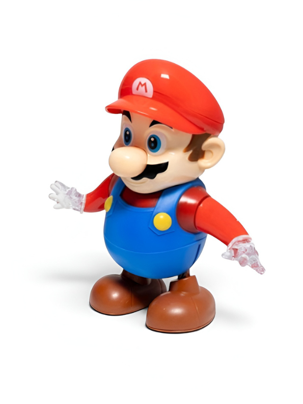 Dancing Mario Toy Figure with Music & LED Lights TV7034.