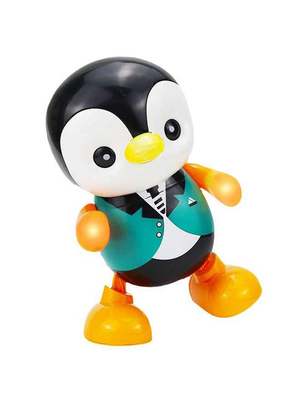 Dancing Penguin Toy For Kids Swinging With Light And Music