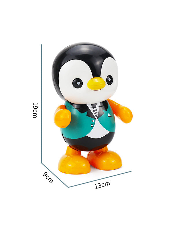 Dancing Penguin Toy For Kids Swinging With Light And Music